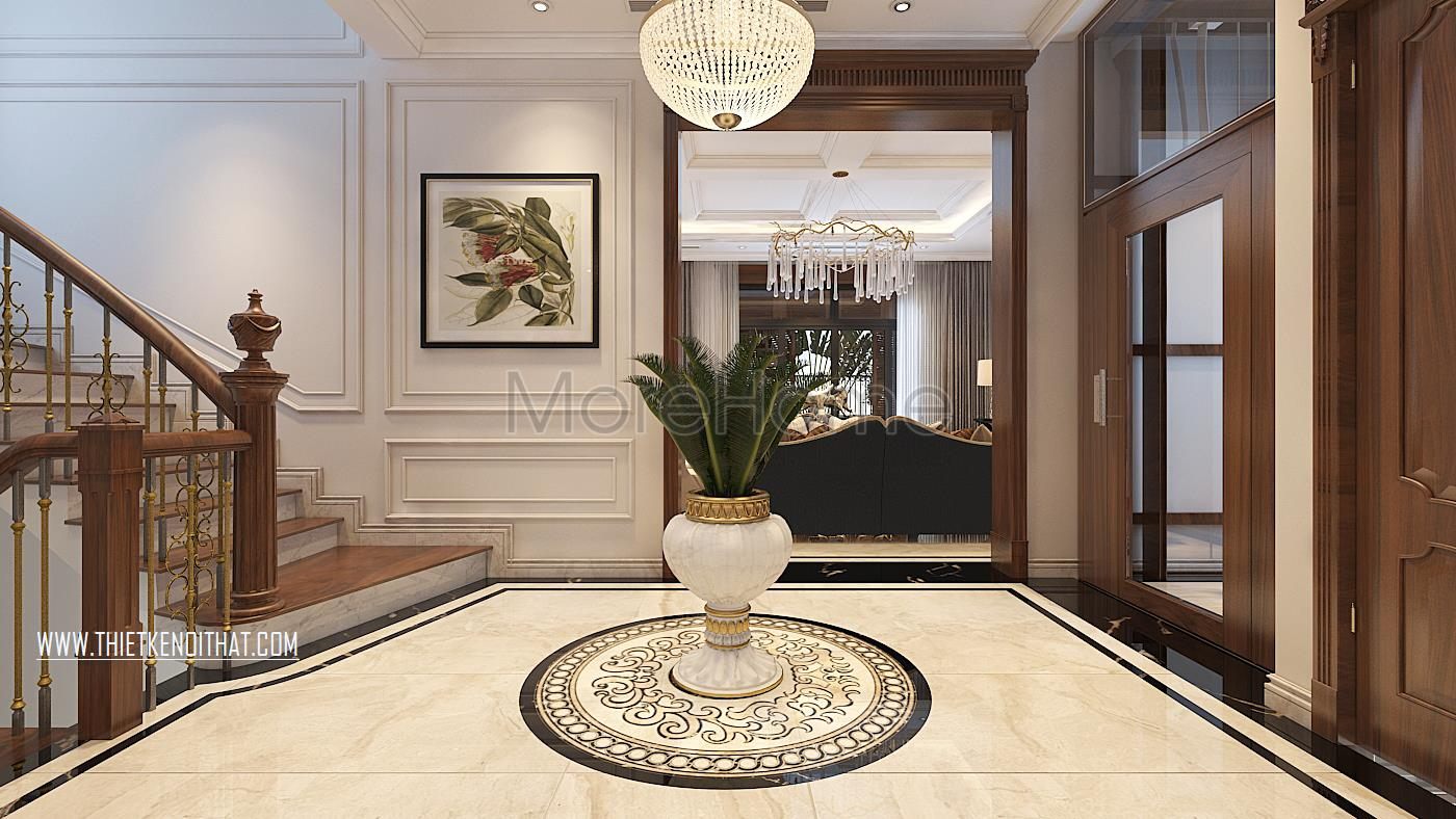 Thiết kế nội thất biệt thự Vinhomes GreenBay HL30 